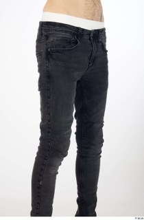 Dio black slim jeans casual dressed thigh 0003.jpg